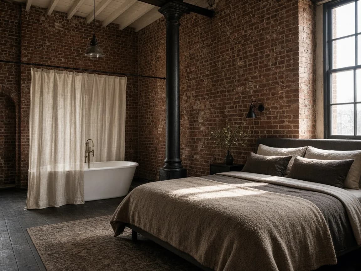 Millwright House bedroom